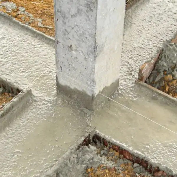 Concrete footings