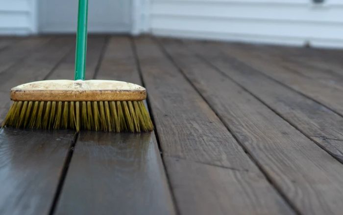 Staining A Previously Stained Deck