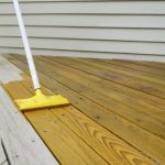 best temperature ranges for staining deck